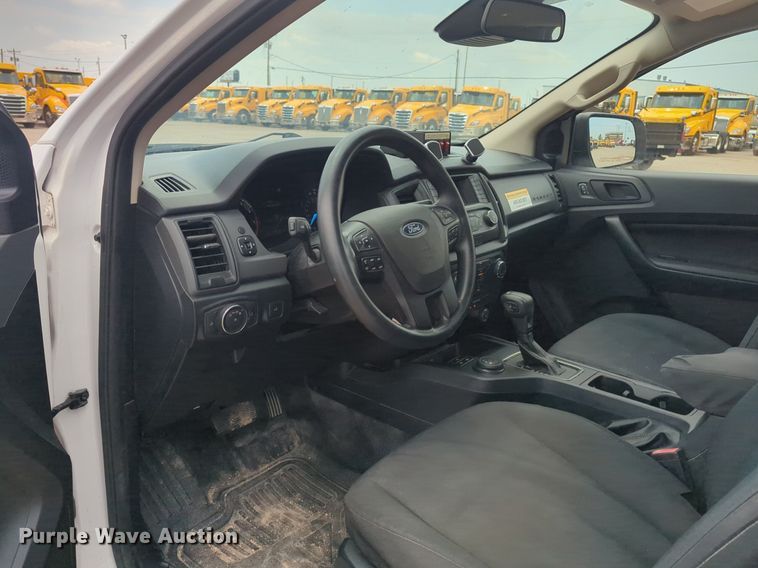 image for item NW9698 2021 Ford  Ranger  SuperCab utility bed pickup truck