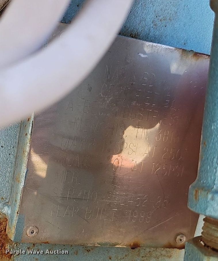 image for item NX9018 1989 A-Bec National BD 155 sand blaster 