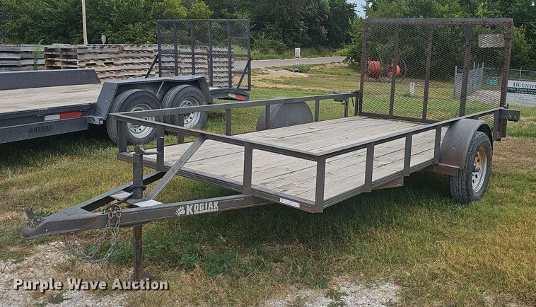 image for item NX9021 2018 Kodiak utility trailer