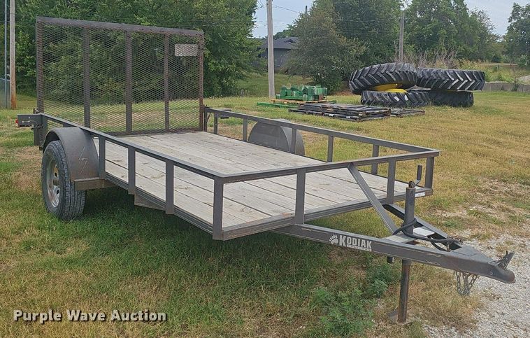 image for item NX9021 2018 Kodiak utility trailer