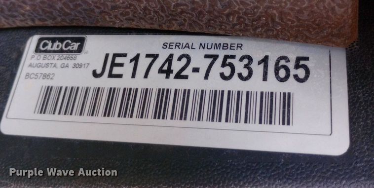 image for item NY9416 2017 Club Car Precedent golf cart