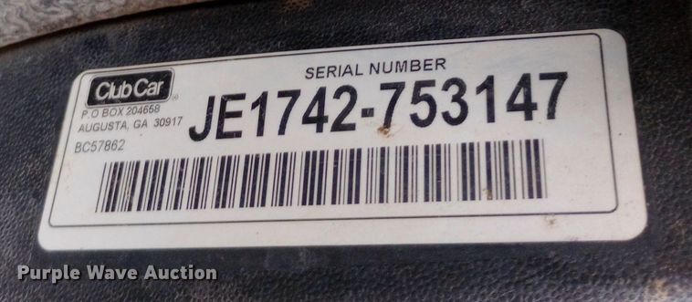 image for item NY9418 2017 Club Car Precedent golf cart