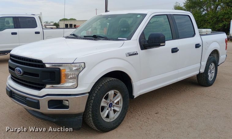 image for item NY9424 2020 Ford F150 XL SuperCrew pickup truck