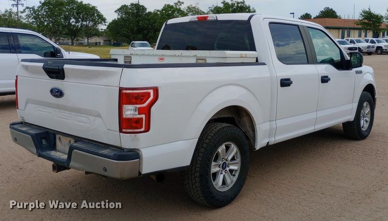 image for item NY9424 2020 Ford F150 XL SuperCrew pickup truck