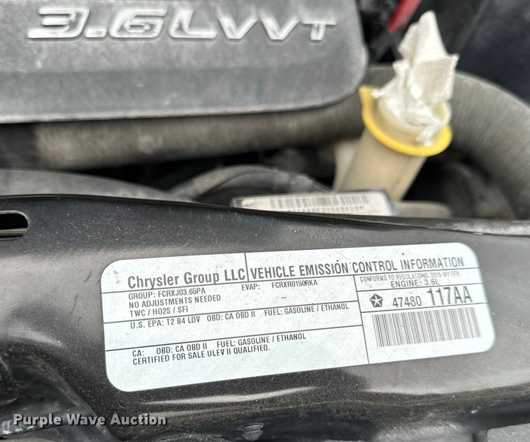 image for item OF9738 2015 Dodge Grand Caravan  handicap accessible van