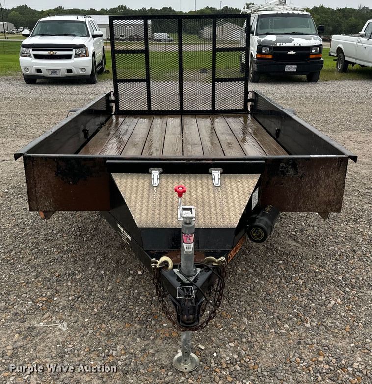 image for item OF9769 2013 Rice Trailers Stealth SST7612 utility trailer