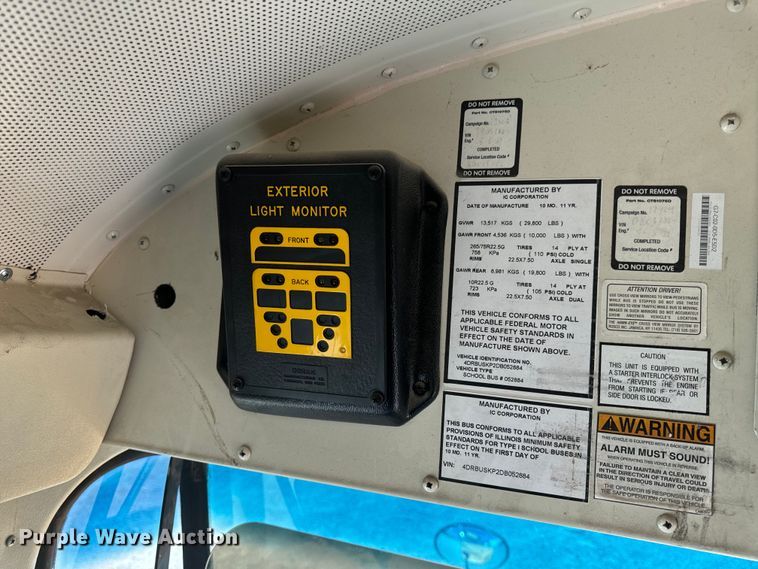 image for item OF9856 2013 IC Corporation school bus