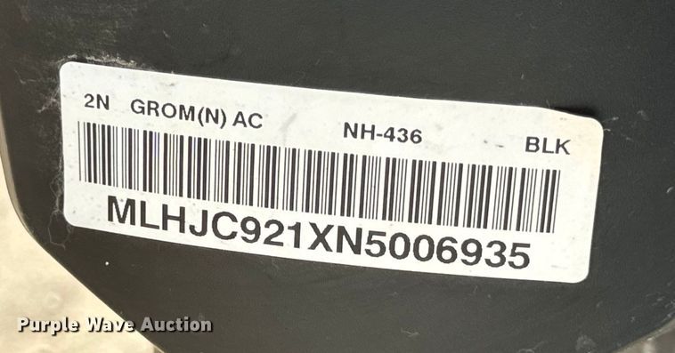 image for item OF9902 2022 Honda Grom motorcycle