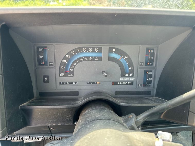 image for item OF9928 1991 Chevrolet  S10 pickup truck