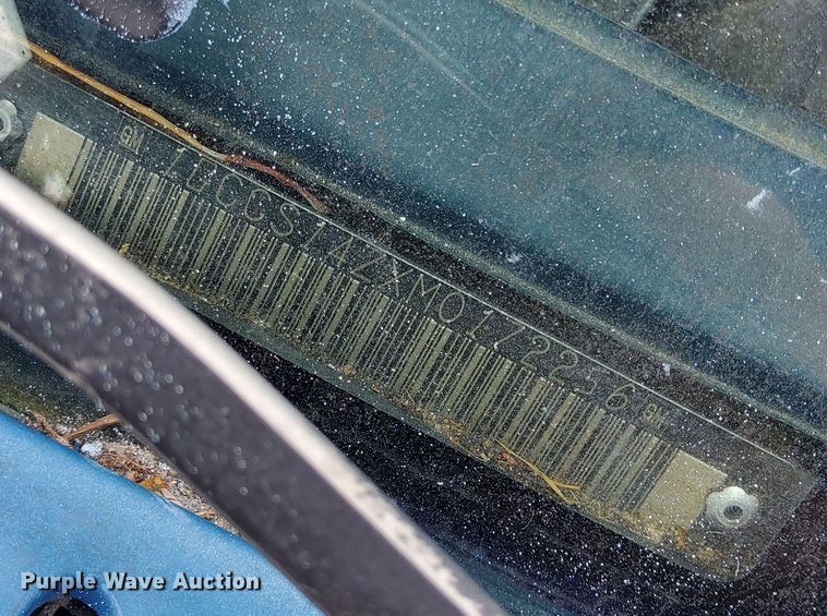 image for item OF9928 1991 Chevrolet  S10 pickup truck