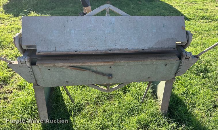 image for item OM9605 Chicago S-412 metal press brake