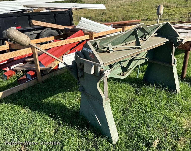 image for item OM9605 Chicago S-412 metal press brake