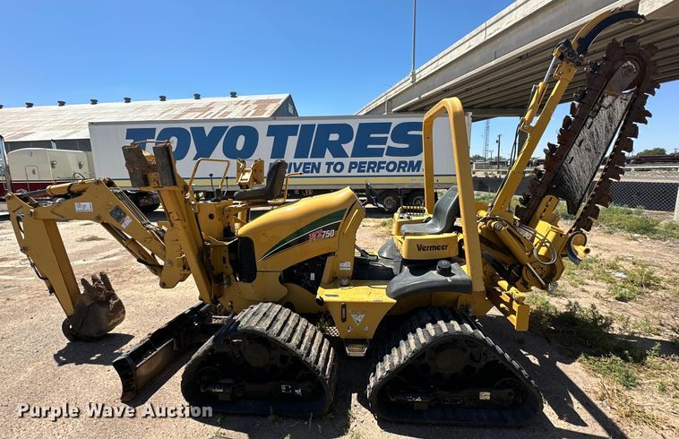 image for item DK6664 2009 Vermeer RTX750 trencher