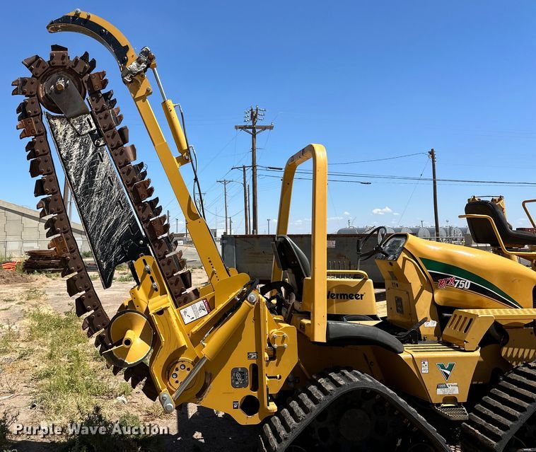 image for item DK6664 2009 Vermeer RTX750 trencher
