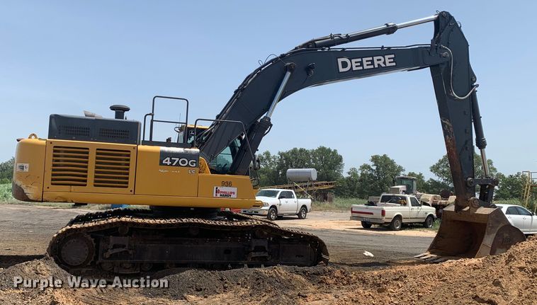 image for item DM1743 2015 John Deere 470G LC excavator
