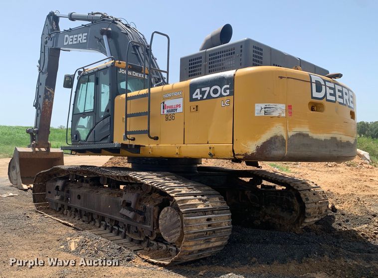 image for item DM1743 2015 John Deere 470G LC excavator