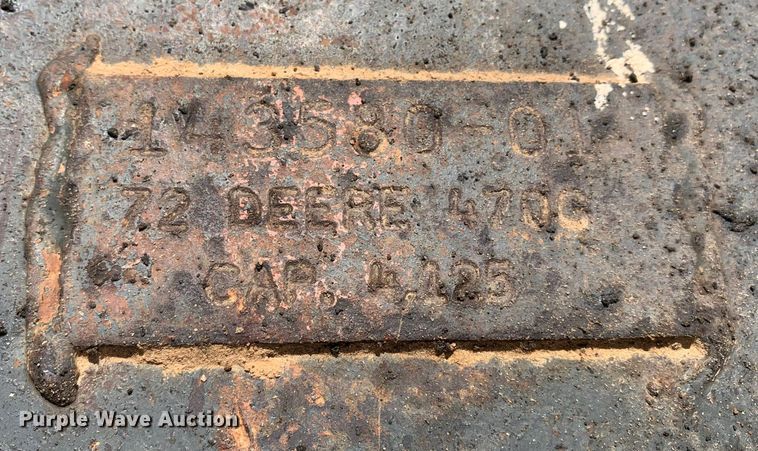 image for item DM1743 2015 John Deere 470G LC excavator