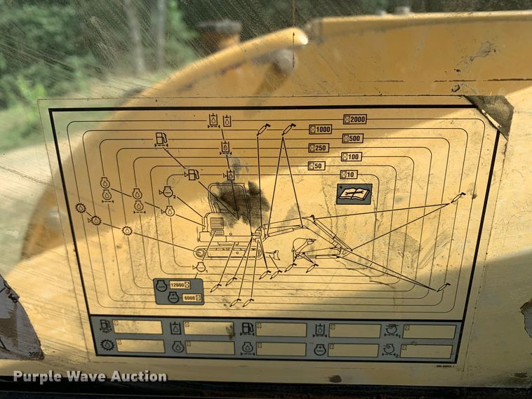 image for item DM1744 2012 Caterpillar 308E CR mini excavator