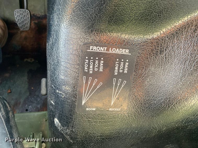 image for item DM1747 1988 Freightliner  Unimog FLU419 emplacement excavator