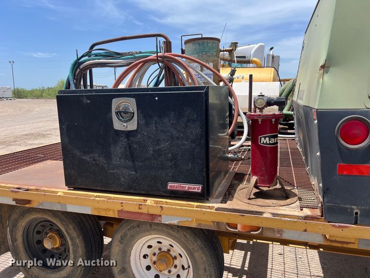 image for item DO2457 2000 Sullair  375 JD air compressor with trailer