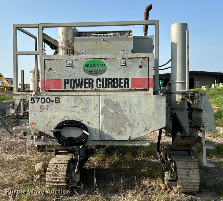 image for item DO6644 2005 Power Curbers Inc. 5700-B Super curb machine