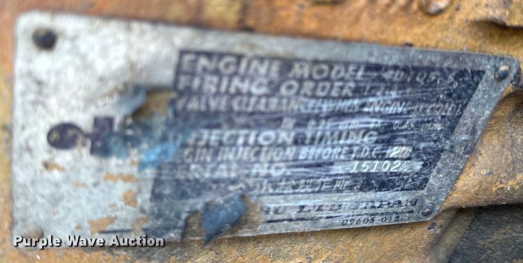 image for item DP8408 1982 Komatsu D31P-17 dozer