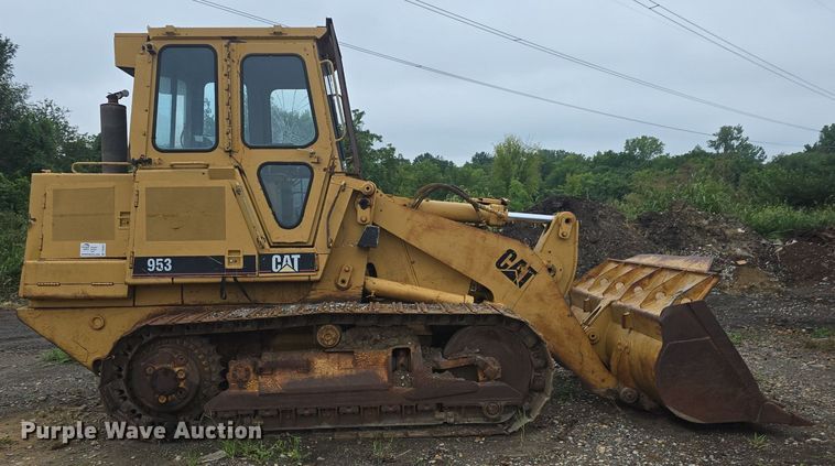 image for item DQ4527 1990 Caterpillar 953 loader