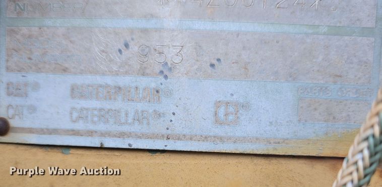 image for item DQ4527 1990 Caterpillar 953 loader