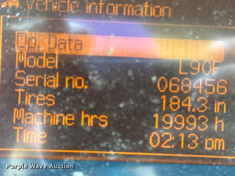 image for item DQ6924 2008 Volvo L90F wheel loader