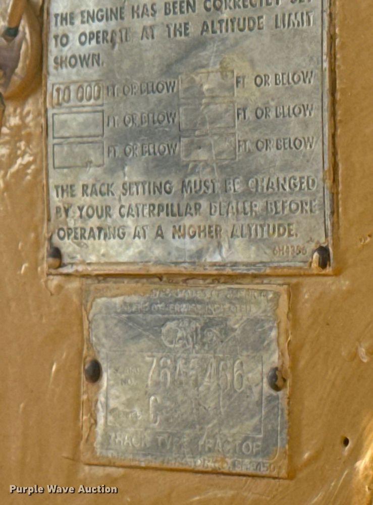 image for item DQ6959 1964 Caterpillar D6C dozer