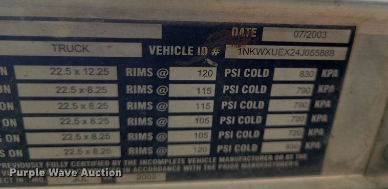 image for item DR4389 2004 Kenworth W900 ready mix truck