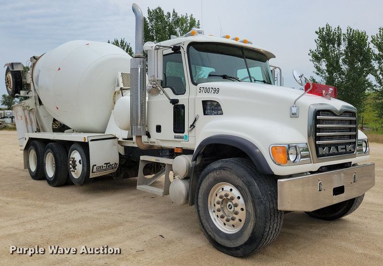 image for item DR4390 2007 Mack Granite CV513 ready mix truck
