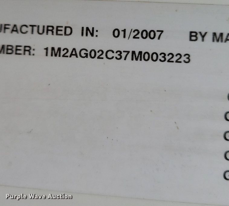 image for item DR4390 2007 Mack Granite CV513 ready mix truck