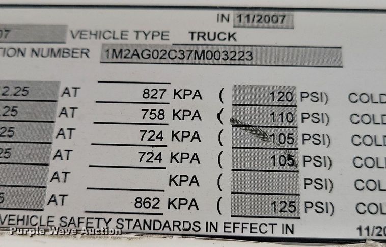 image for item DR4390 2007 Mack Granite CV513 ready mix truck