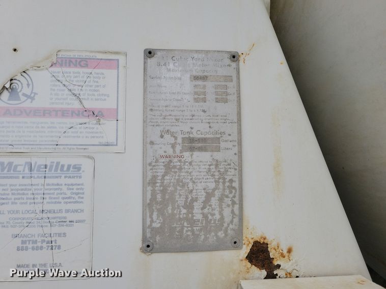 image for item DR4393 1999 Kenworth W900 ready mix truck