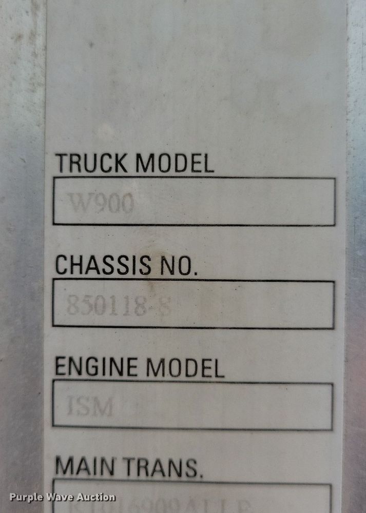 image for item DR4393 1999 Kenworth W900 ready mix truck