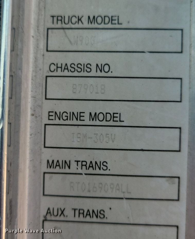 image for item DR4400 2001 Kenworth W900 ready mix truck