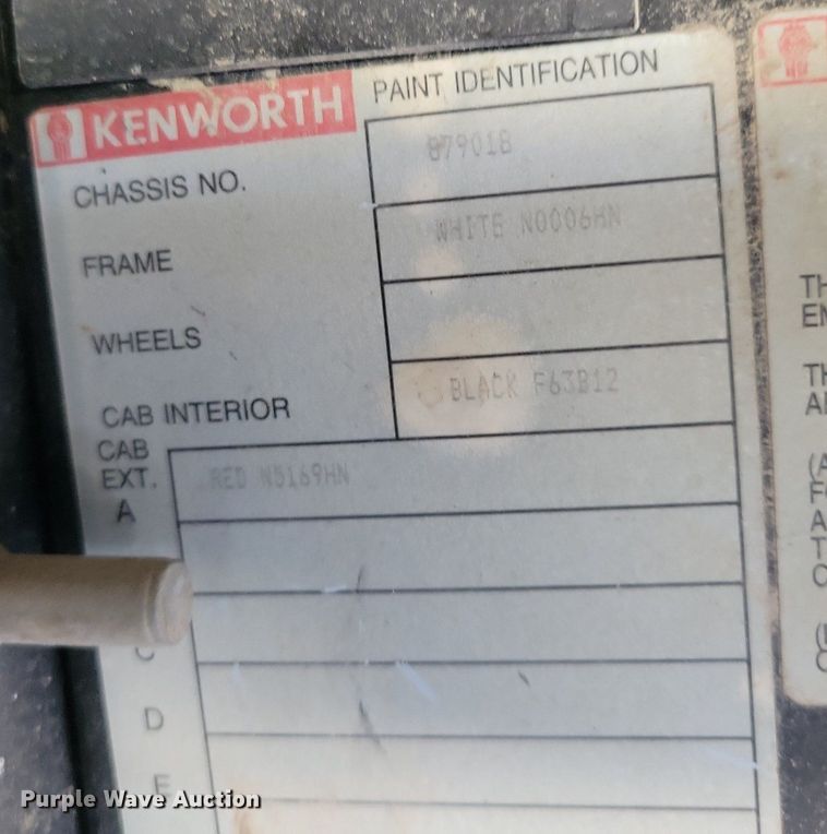 image for item DR4400 2001 Kenworth W900 ready mix truck