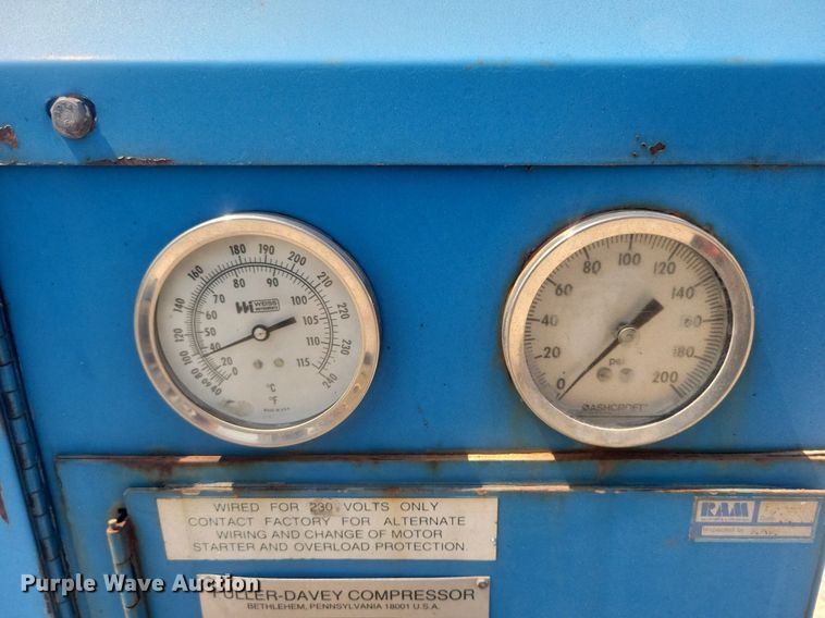 image for item DR4406 Fuller-Davey 50BA air compressor