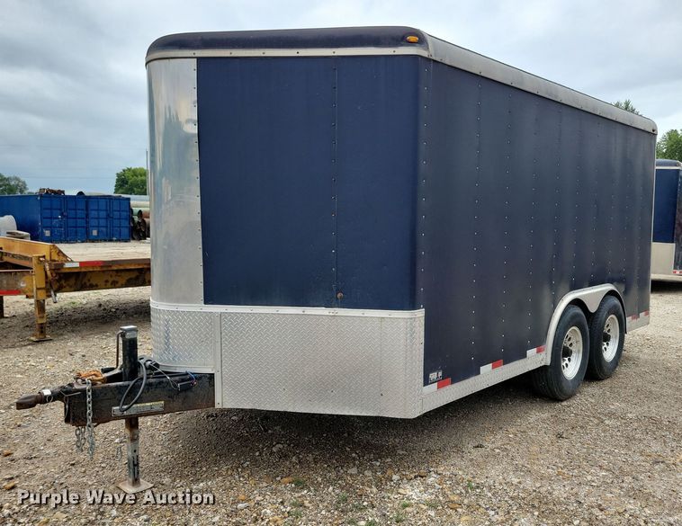 image for item DR4422 2005 Doolittle enclosed cargo trailer