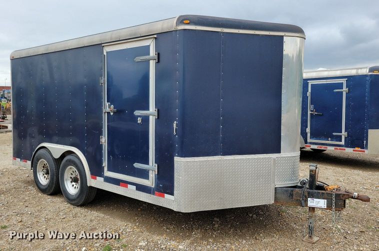 image for item DR4422 2005 Doolittle enclosed cargo trailer