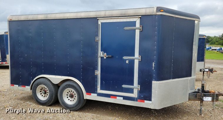 image for item DR4422 2005 Doolittle enclosed cargo trailer