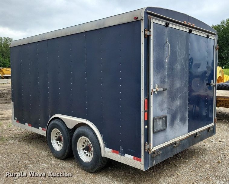 image for item DR4422 2005 Doolittle enclosed cargo trailer