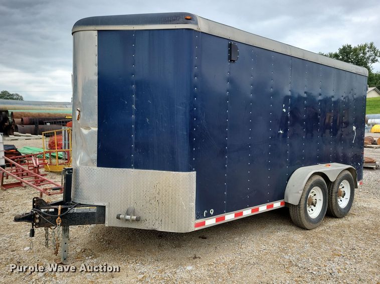 image for item DR4424 2012 Doolittle enclosed cargo trailer