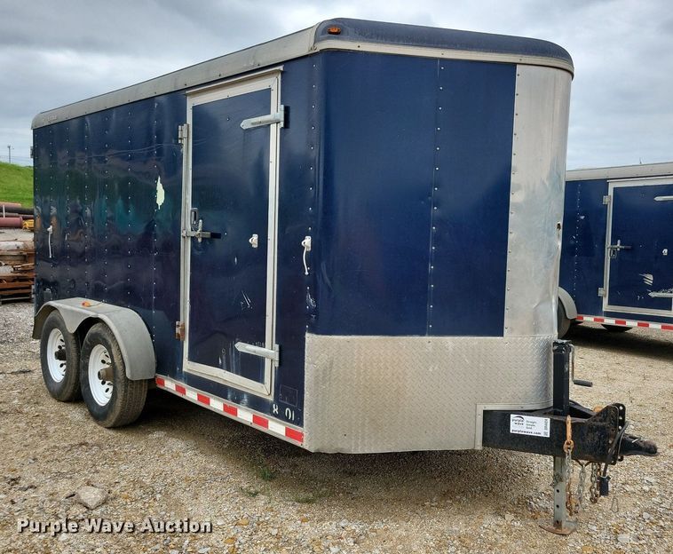 image for item DR4424 2012 Doolittle enclosed cargo trailer