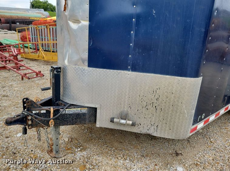 image for item DR4424 2012 Doolittle enclosed cargo trailer