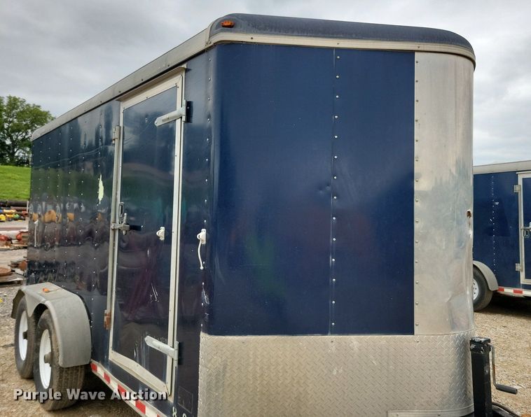 image for item DR4424 2012 Doolittle enclosed cargo trailer