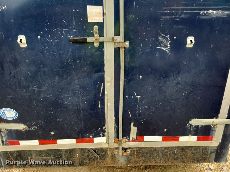 image for item DR4424 2012 Doolittle enclosed cargo trailer