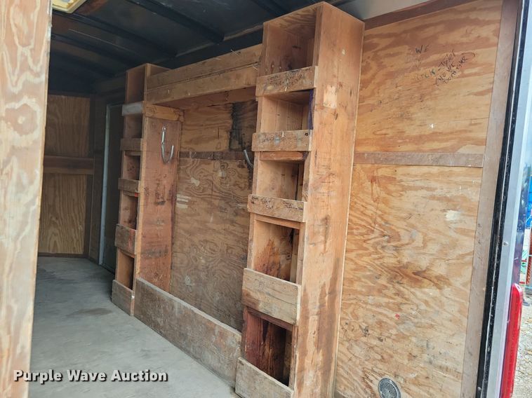 image for item DR4424 2012 Doolittle enclosed cargo trailer