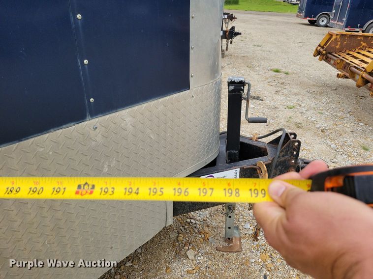 image for item DR4424 2012 Doolittle enclosed cargo trailer